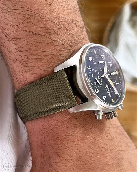 iwc pilot armband|chrono24 iwc strap.